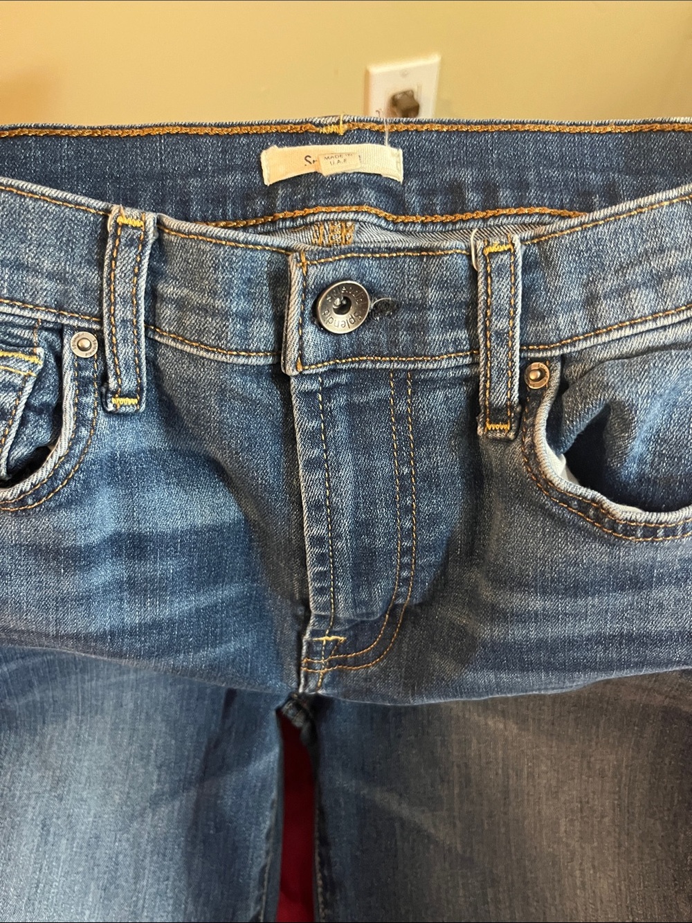 Splendid Women’s Medium Blue Straight Jeans